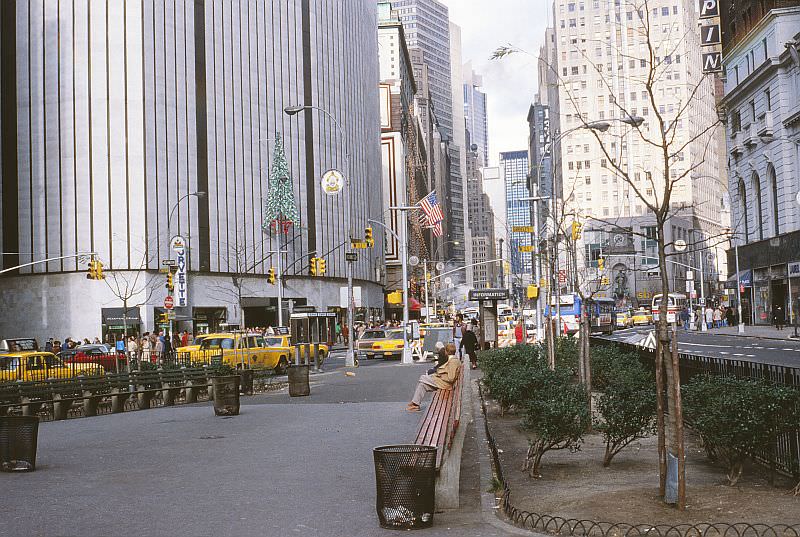 Greeley Square at West 33rd Street, December, 1979