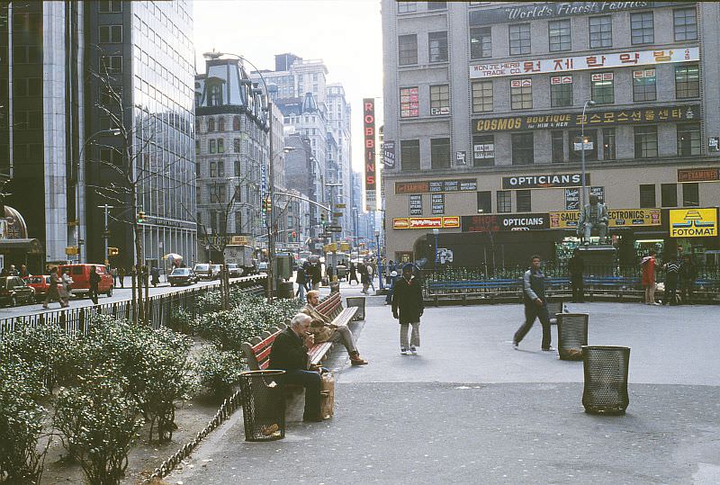 Nearby at West 32nd Street, December, 1979