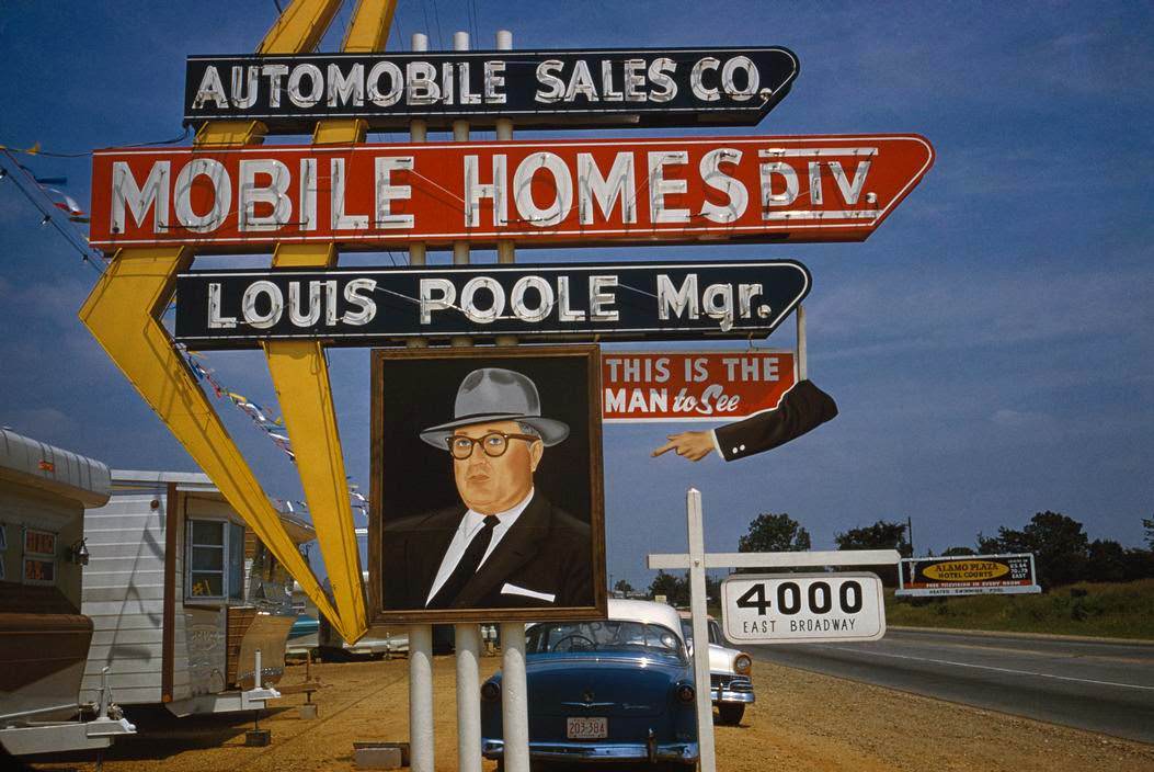 Outside Memphis, Tennessee, 1960.