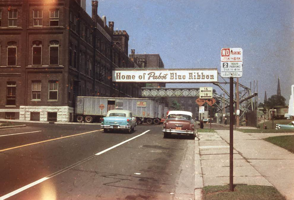 Home of Pabst Blue Ribbon, 1956