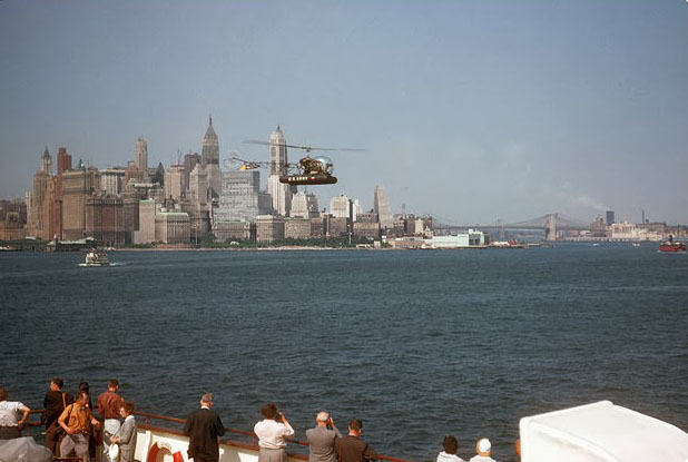 New York Harbor, 1959