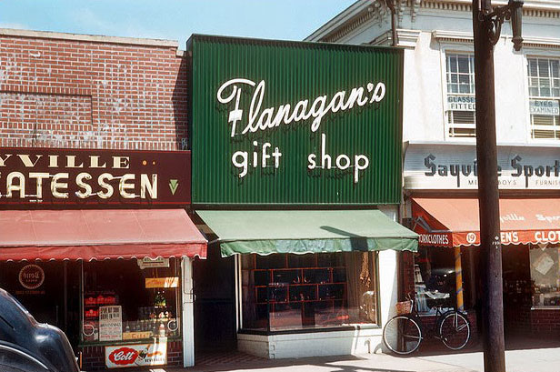 Flanagan's Gift Shop, Sayville, NY, June 1952
