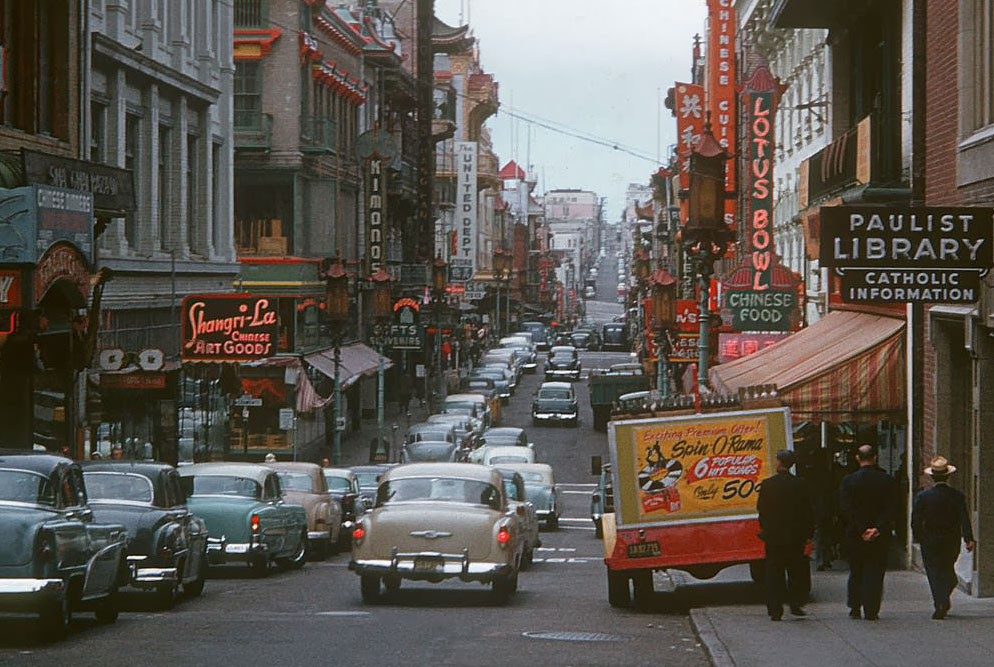 Chinatown San Francisco, 1950s