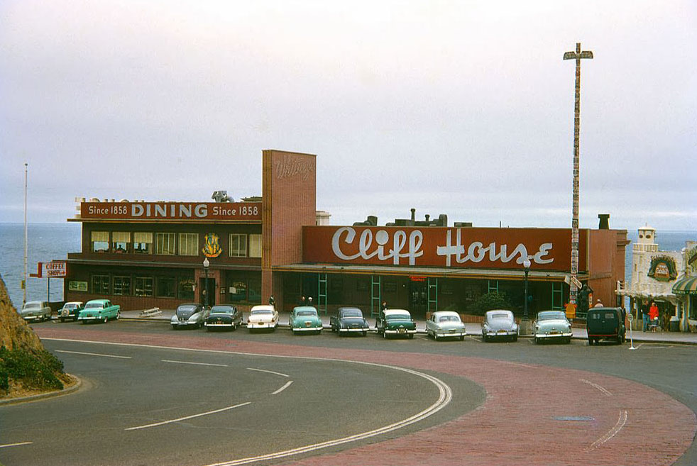 Whitney's Cliff House, San Francisco, 1954