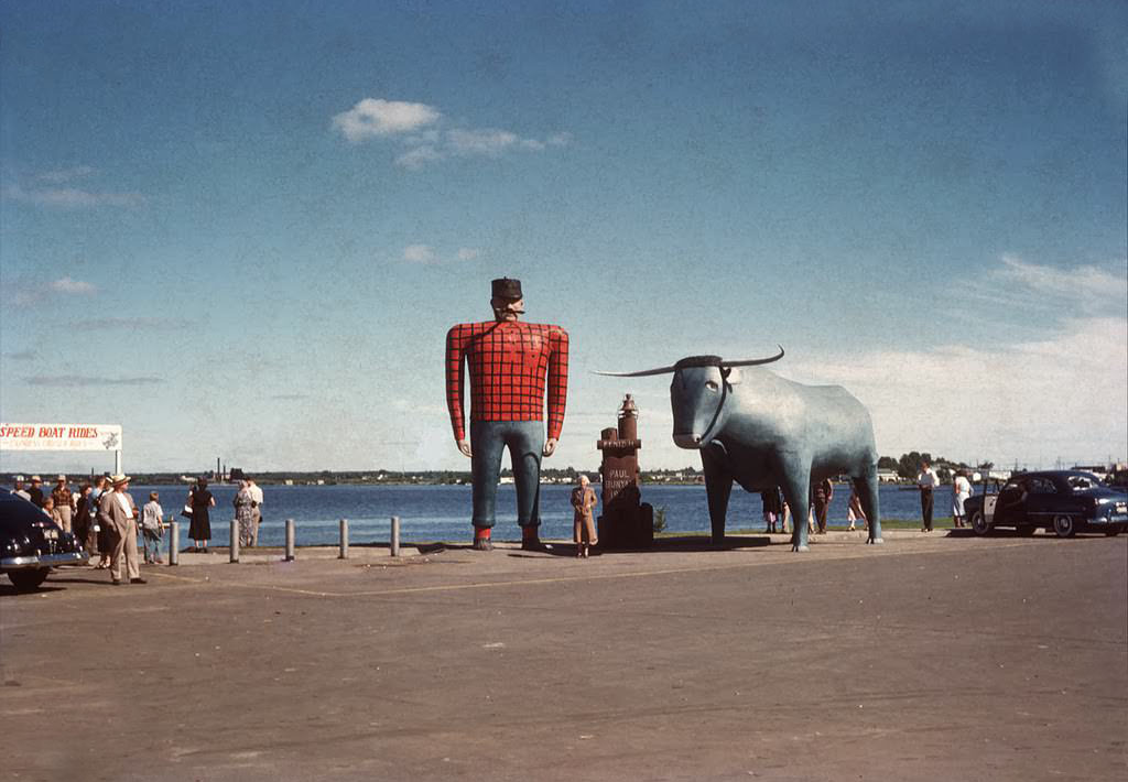 Paul Bunyan & Babe, Early 1950s