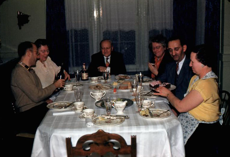 Thanksgiving at Elmhurst, Illinois, 1952