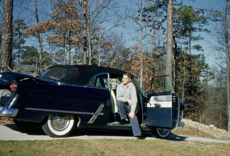 AC Farm', with 1953 Ford Crestline Sunliner convertible