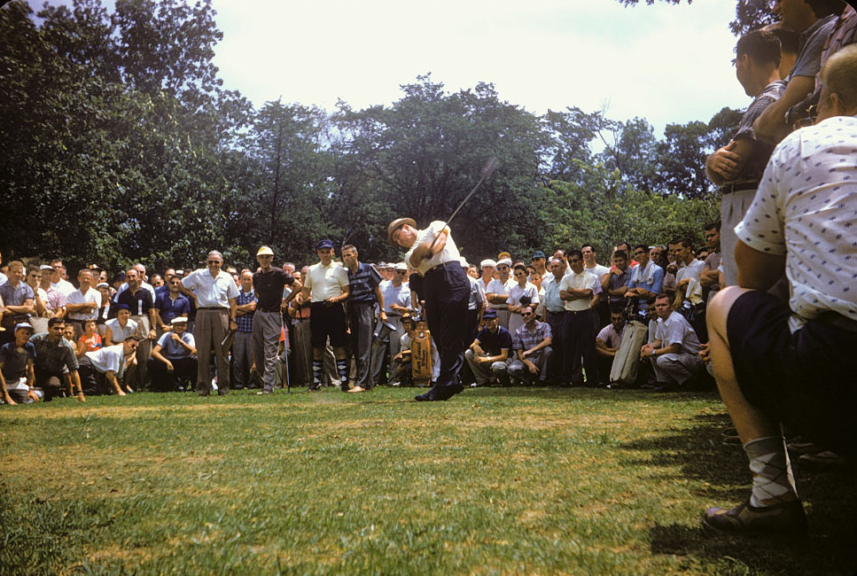 Golfers in Peoria, IL, 1957