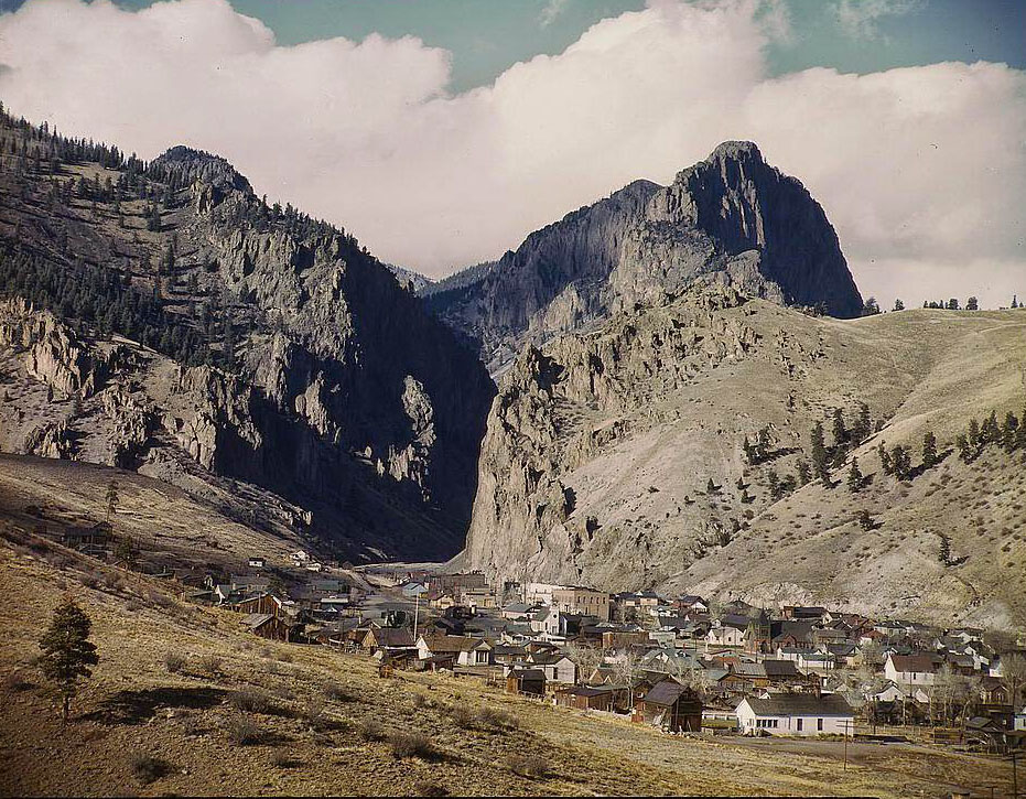 Old lead mines here have been reopened, Creede, Colorado, 1950s