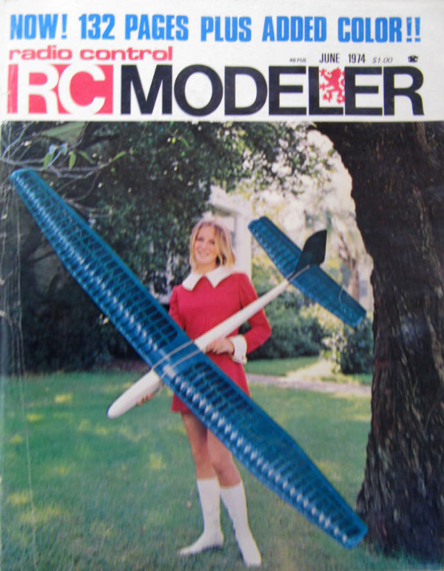 Sensual Cover Photos of Radio Control Modeler Magazines that featured beautiful women from the 1970s and 1980s