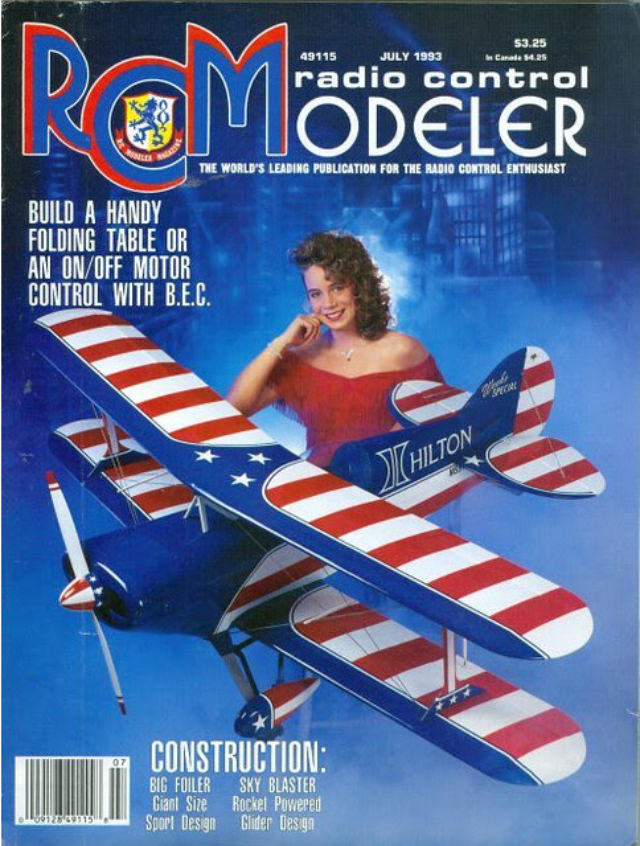 Sensual Cover Photos of Radio Control Modeler Magazines that featured beautiful women from the 1970s and 1980s