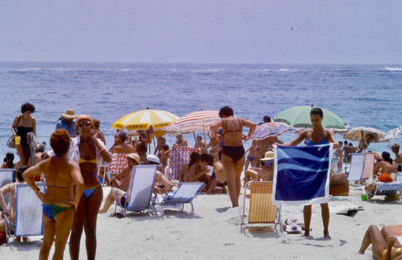 Copacabana beach, Rio de Janeiro, 1984