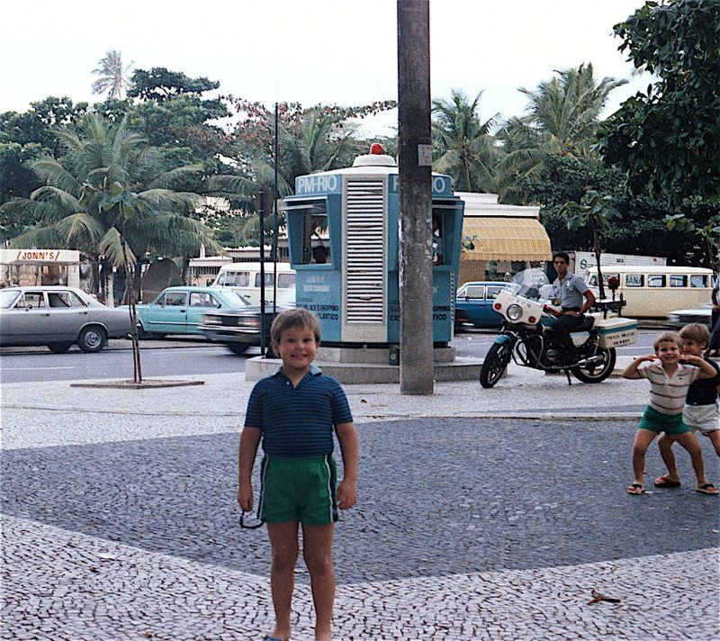 Avenida Atlântica, Copacabana, Rio de Janeiro, 1984