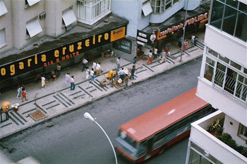 Rua Sousa Lima, Copacabana, Rio de Janeiro, 1984