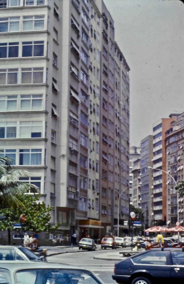 Rua Sousa Lima, Copacabana, Rio de Janeiro, 1984