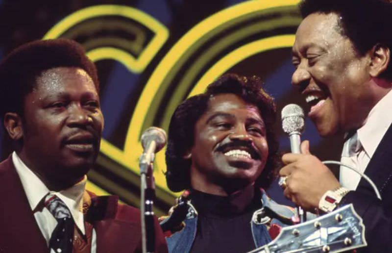 BB King, James Brown and Bobby “Blue” Bland, aired: March 15, 1975