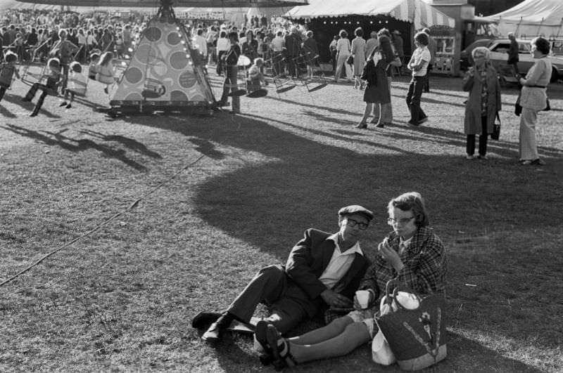 Picnicking at Barry Show