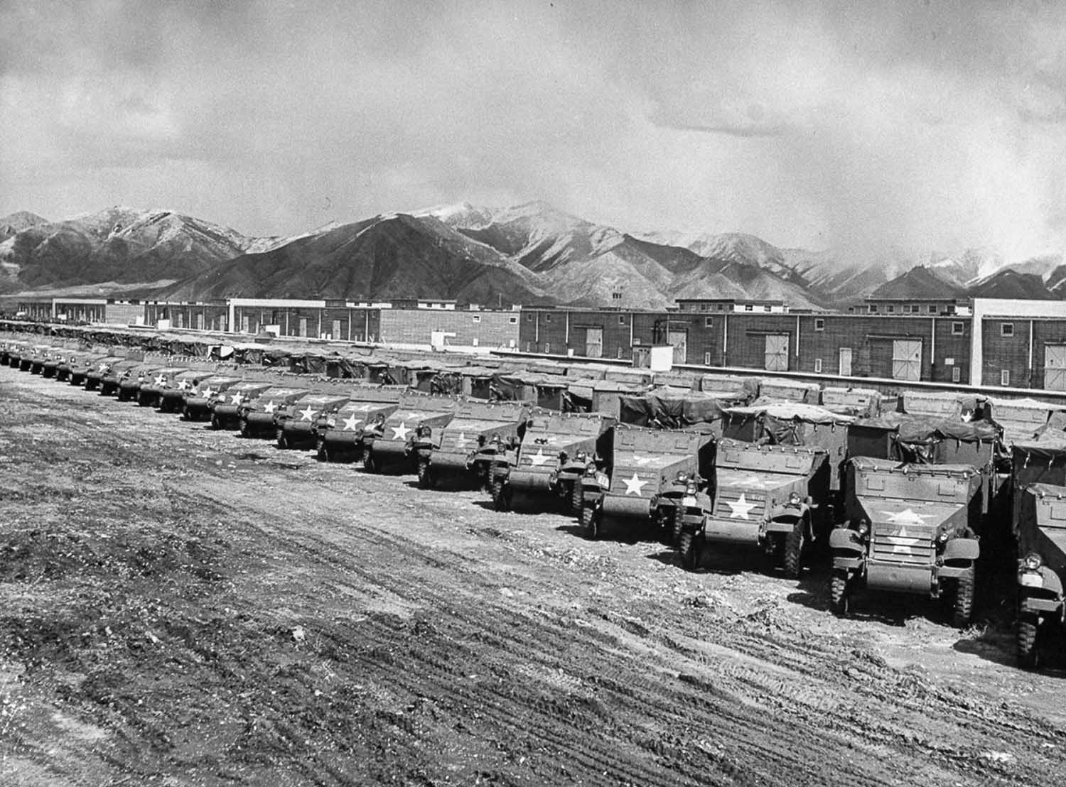 Boneyards of Surplus Military Vehicles, Aircrafts, Warship and Tanks from World War II