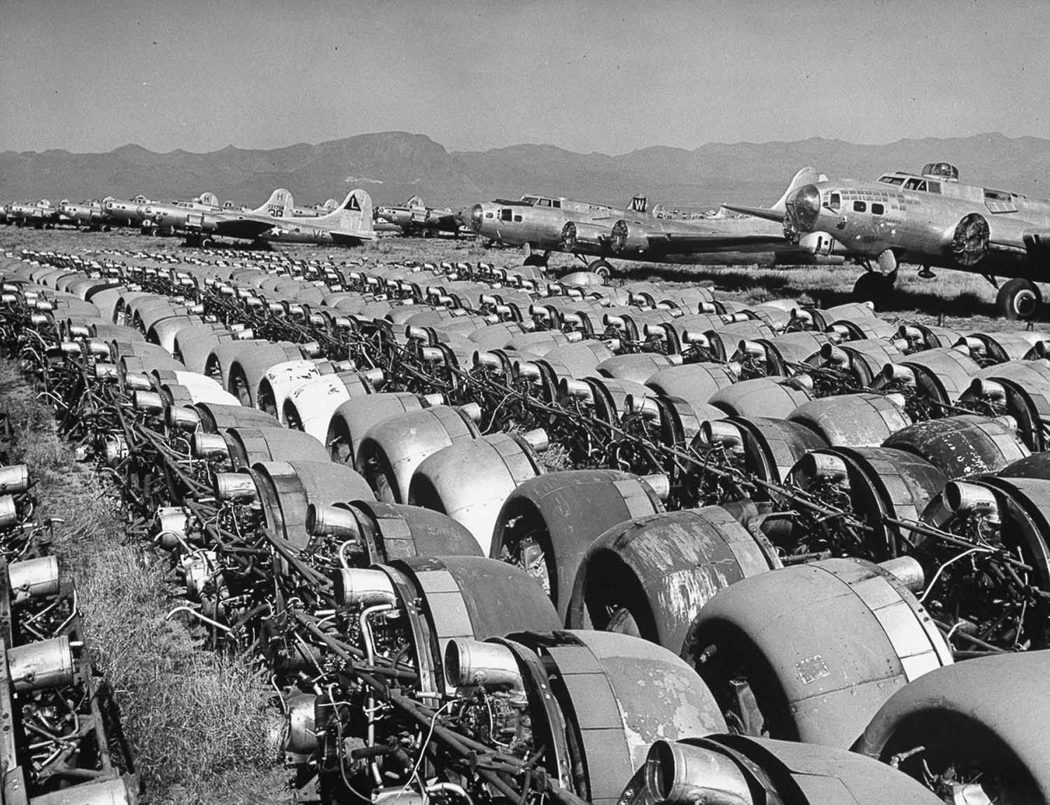 Boneyards of Surplus Military Vehicles, Aircrafts, Warship and Tanks from World War II