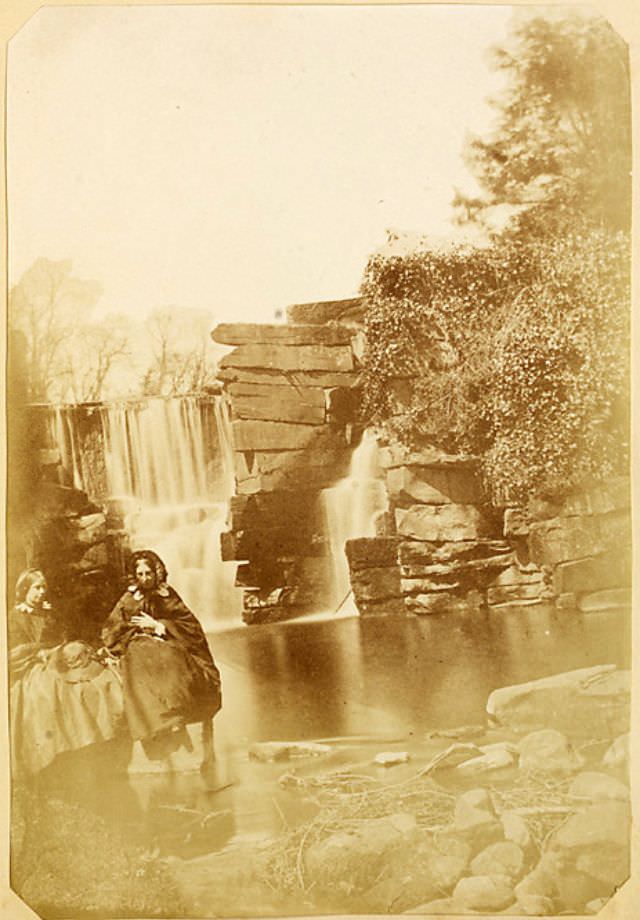 Waterfall at Penlle'r-gaer