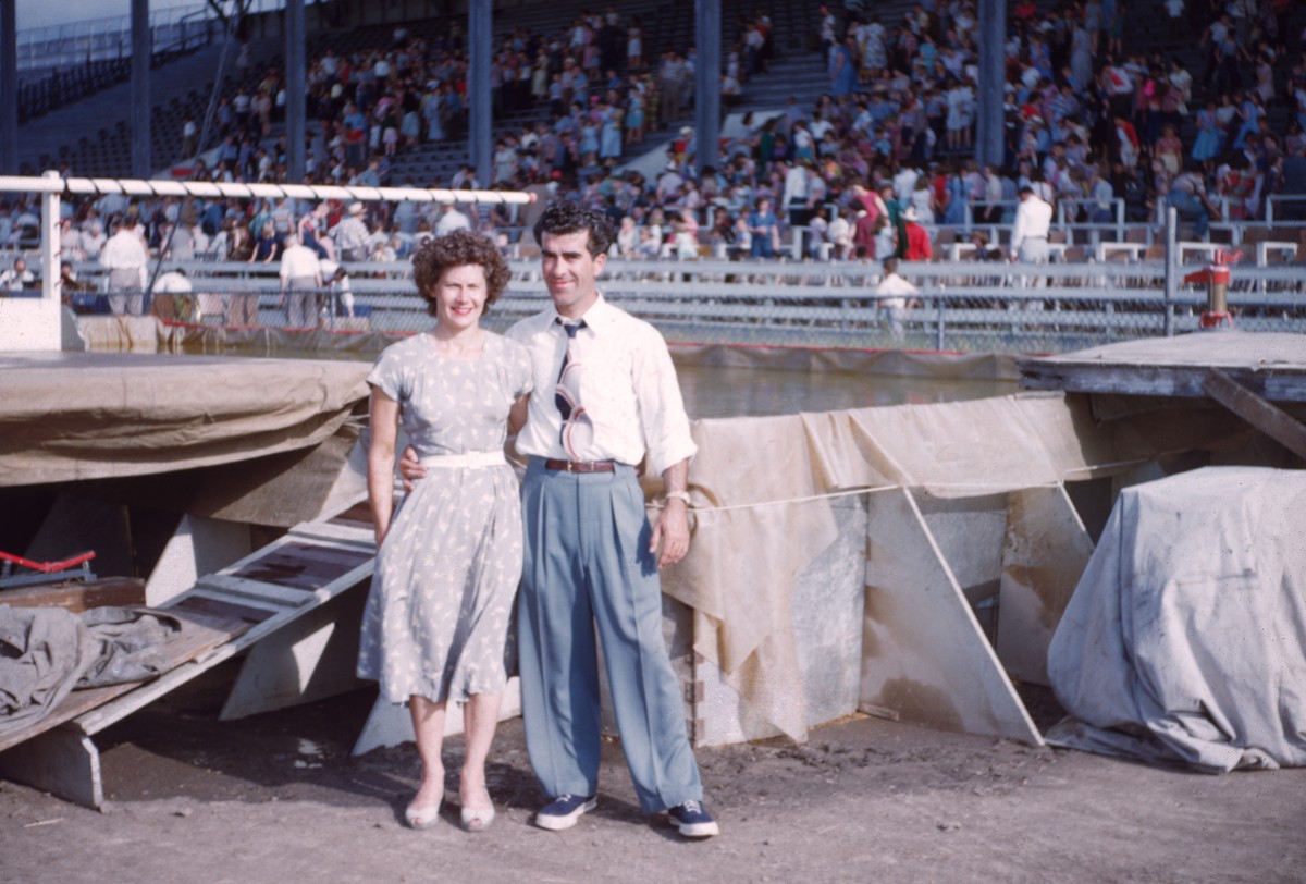 Dorrie Orton and Billy Roe, 1954