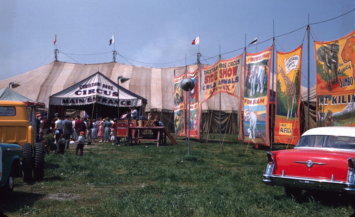 The Sensational Ortons: Stunning Vintage Photos of a Circus Family from the 1950s