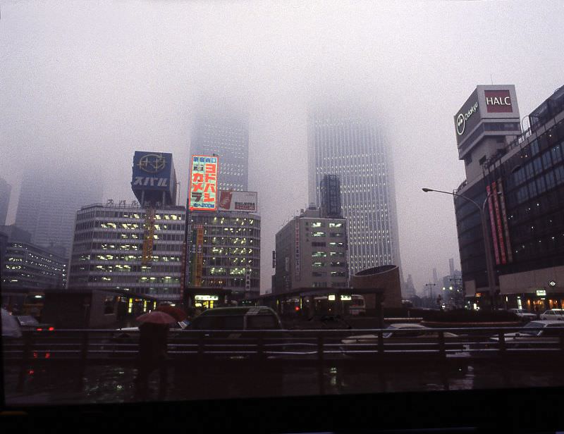 Tokyo buildings, 1983