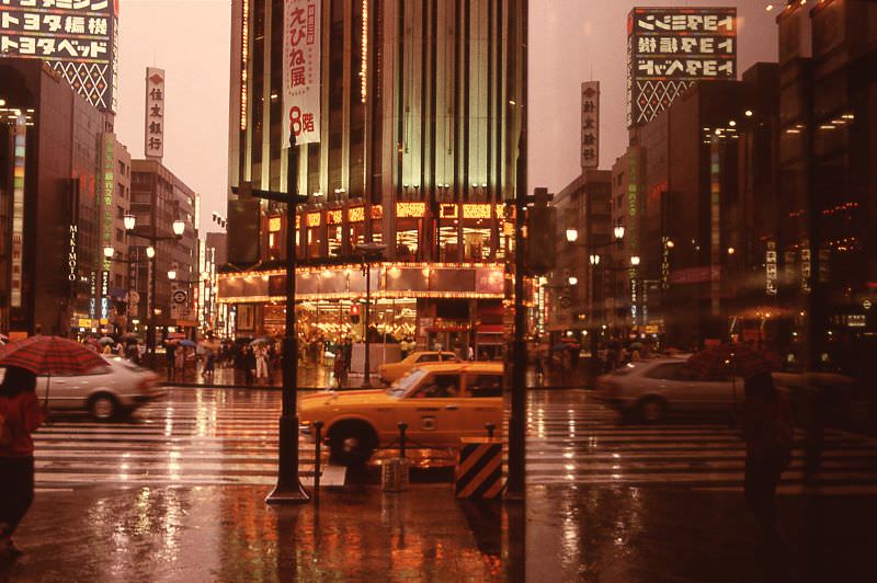Tokyo street scenes, 1983