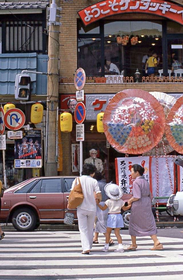 Tokyo street scenes, 1981