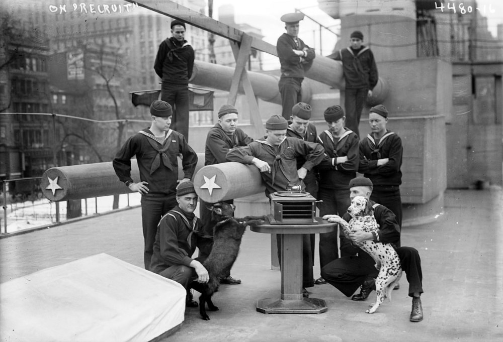 USS Recruit: A Dreadnought Dummy Training Battleship built to Recruit and Train During the World War One