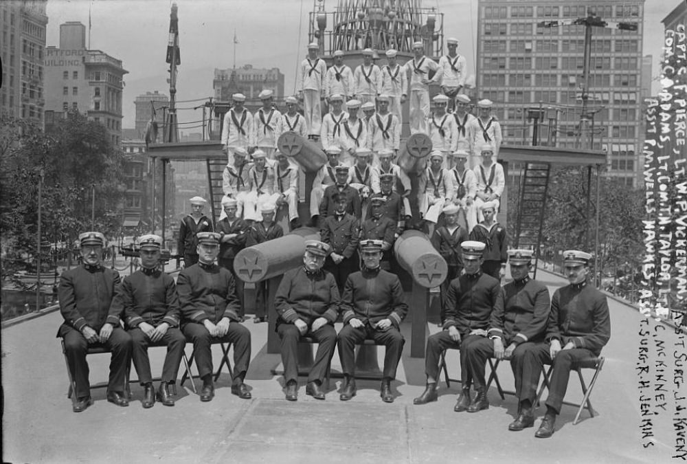 USS Recruit: A Dreadnought Dummy Training Battleship built to Recruit and Train During the World War One