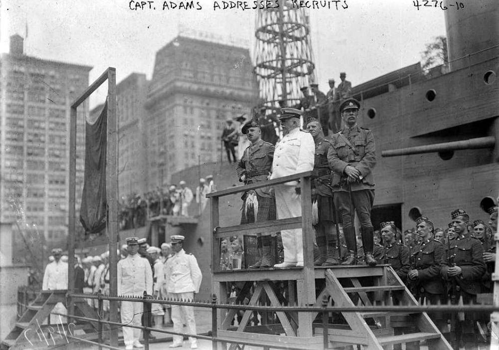 USS Recruit: A Dreadnought Dummy Training Battleship built to Recruit and Train During the World War One