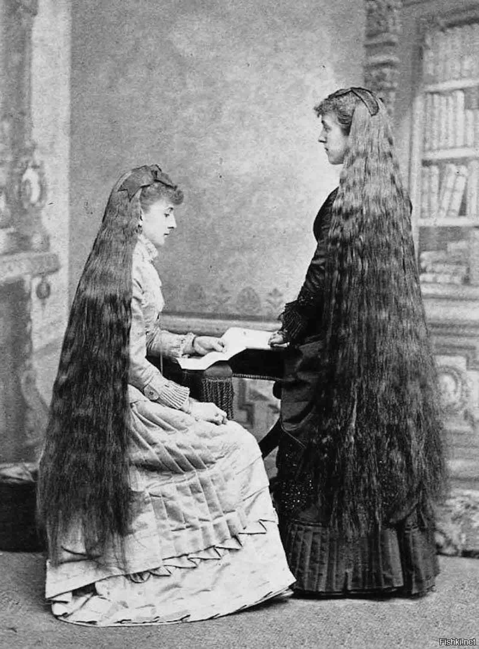 Victorian Women with Very Long Hair: Stunning Historical of Women Who Never Cut Their Hair, 1860-1900