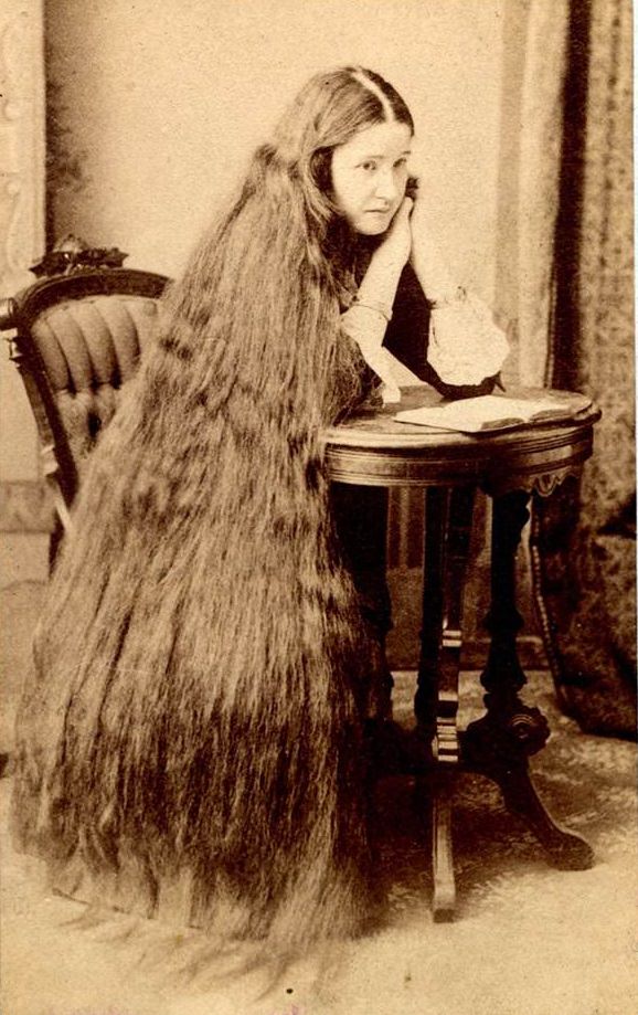 Victorian Women with Very Long Hair: Stunning Historical of Women Who Never Cut Their Hair, 1860-1900