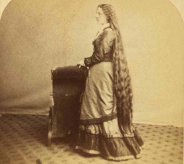 Victorian Women with Very Long Hair: Stunning Historical of Women Who Never Cut Their Hair, 1860-1900