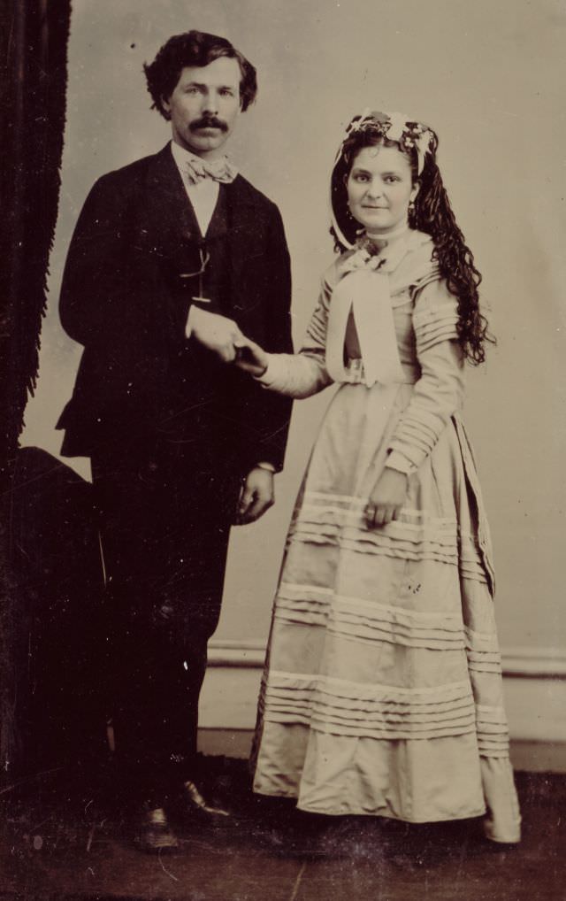 Stunning Historical Photos of Victorian Couples on the Wedding Day