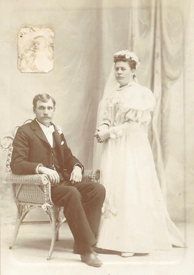 Stunning Historical Photos of Victorian Couples on the Wedding Day