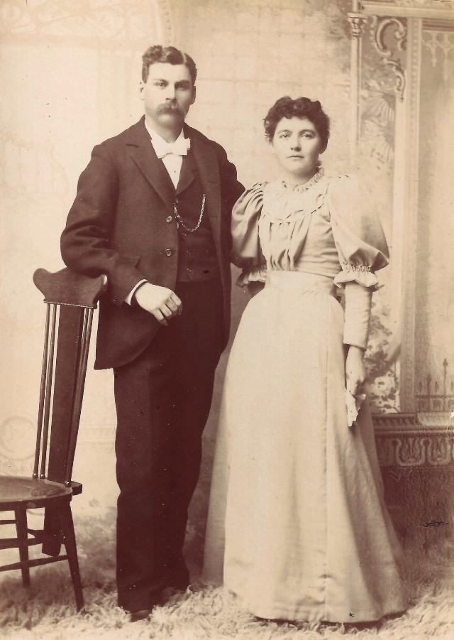 Stunning Historical Photos of Victorian Couples on the Wedding Day