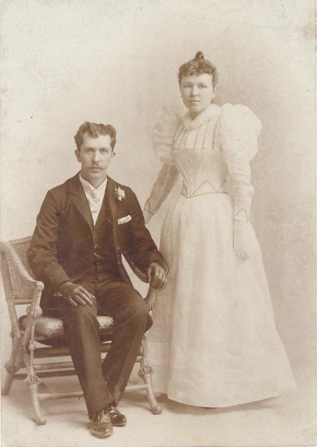 Stunning Historical Photos of Victorian Couples on the Wedding Day