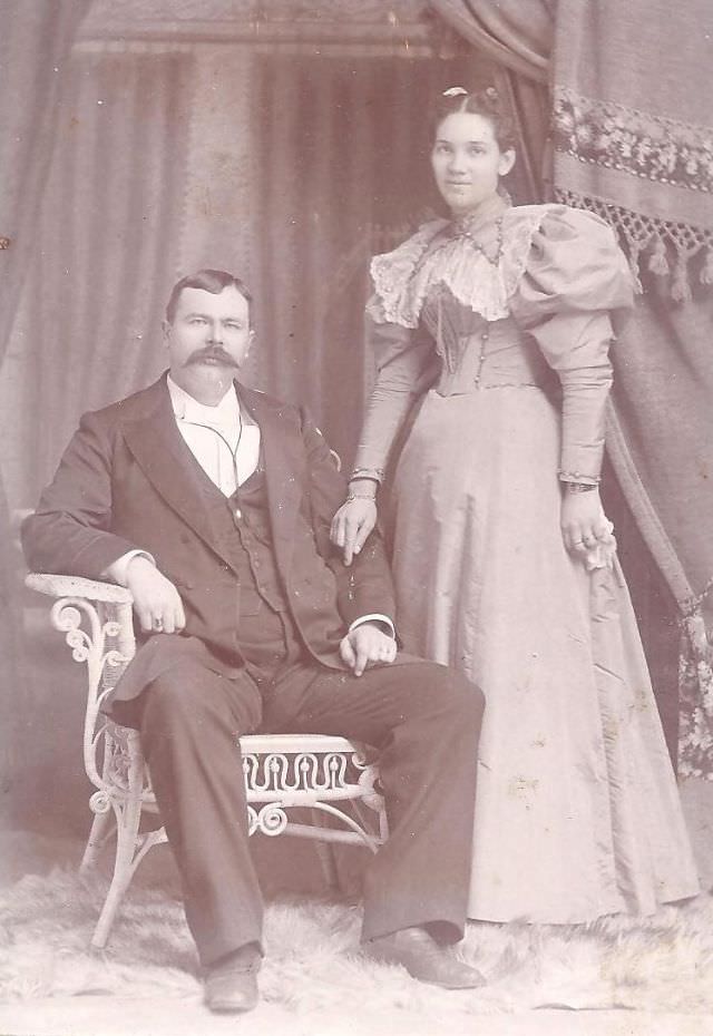 Stunning Historical Photos of Victorian Couples on the Wedding Day