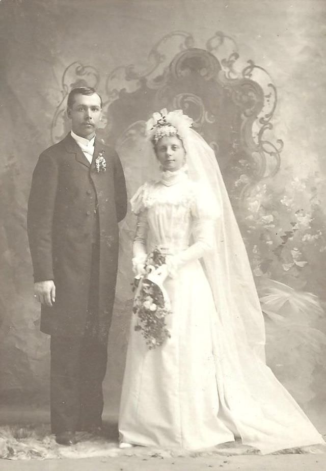 Stunning Historical Photos of Victorian Couples on the Wedding Day