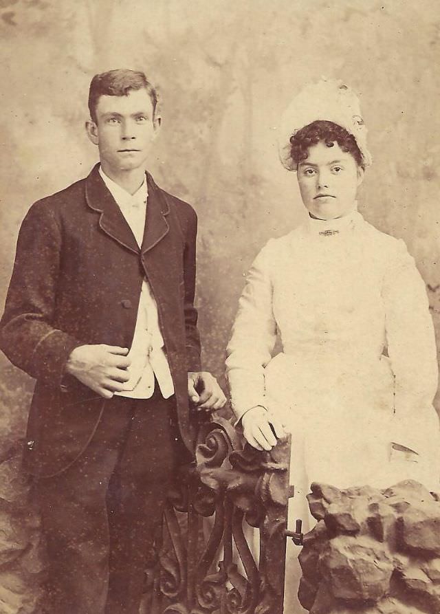 Stunning Historical Photos of Victorian Couples on the Wedding Day