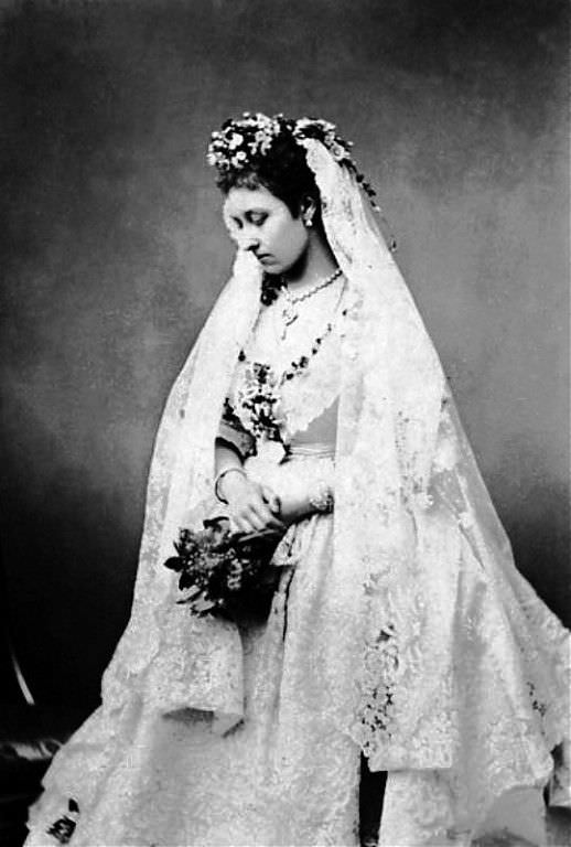 Princess Louise on her wedding day in 1871
