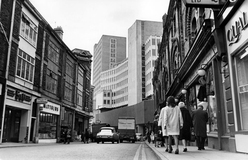 Newport Shops, Wales, 1969