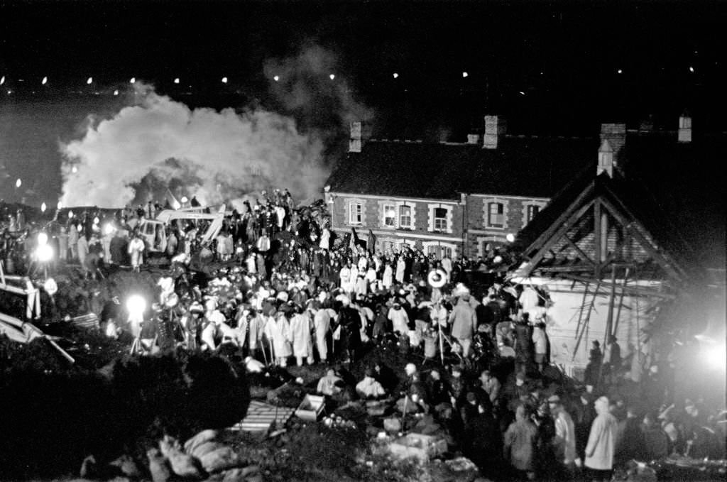 Aberfan, South Wales,October 1966: