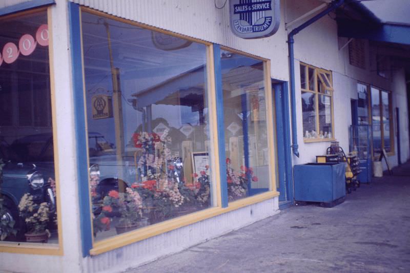 Holway Garage, Holway Road, Holywell, Flintshire, 1960s