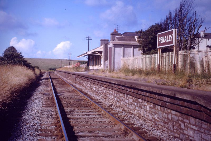 Penally Station, Pembrokeshire, 1960s