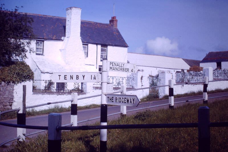 The Paddock Inn, Penally, Tenby, Pembrokeshire, 1960s