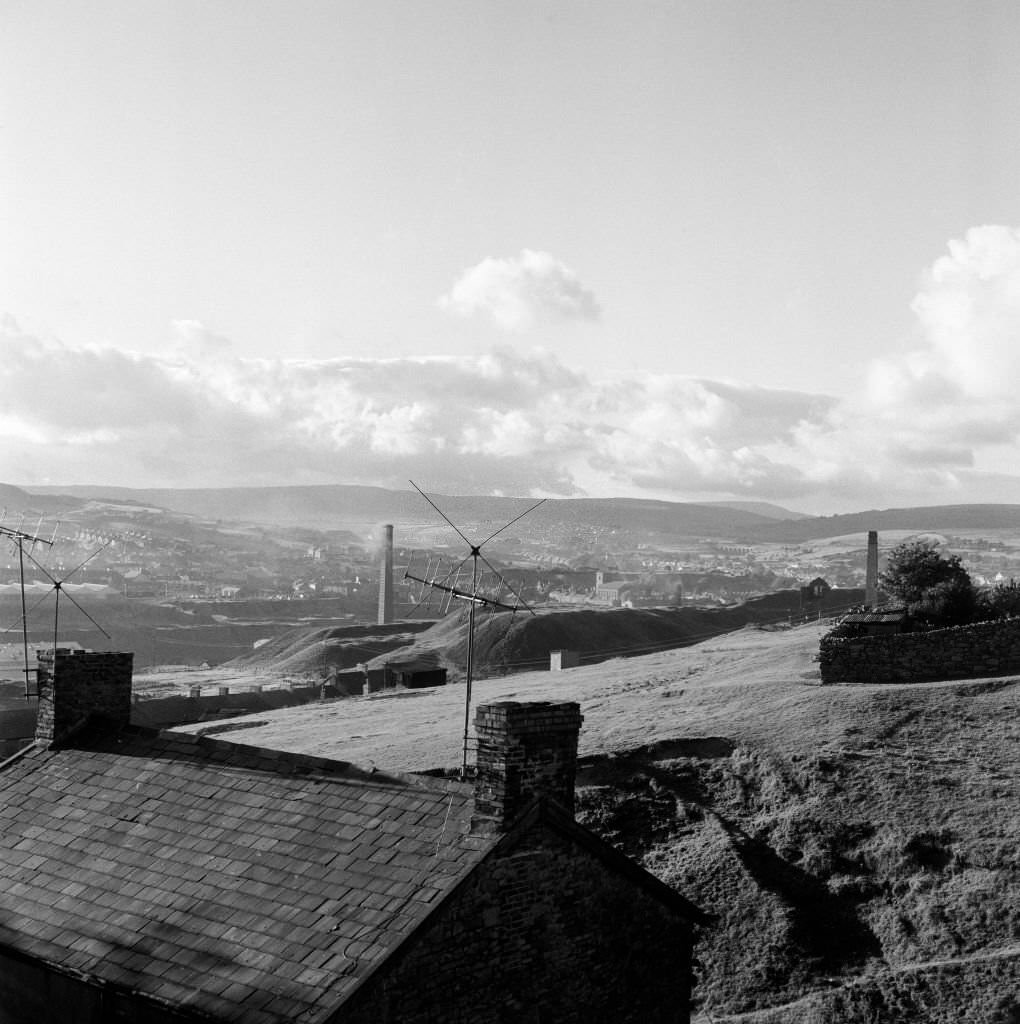 Tredegar, Blaenau Gwent, Wales. Located within the historic boundaries of Monmouthshire, September 1960.