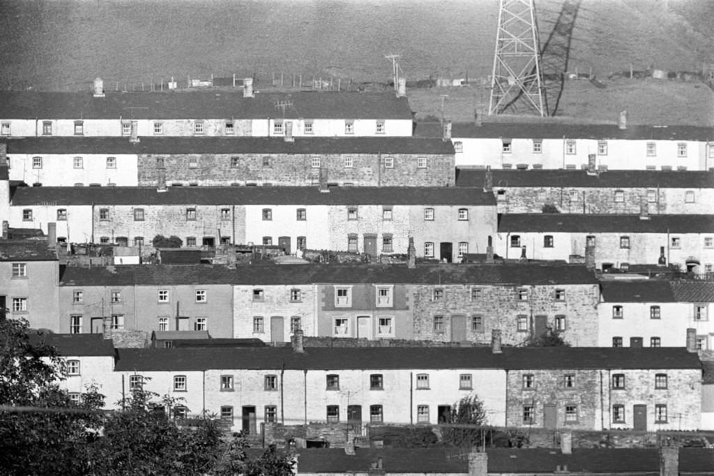 Ebbw Vale, Blaenau Gwent, Wales, September 1960.